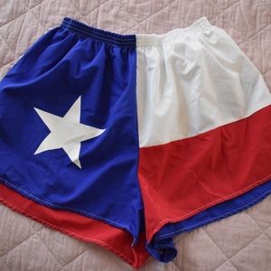 Texas Flag Running Shorts